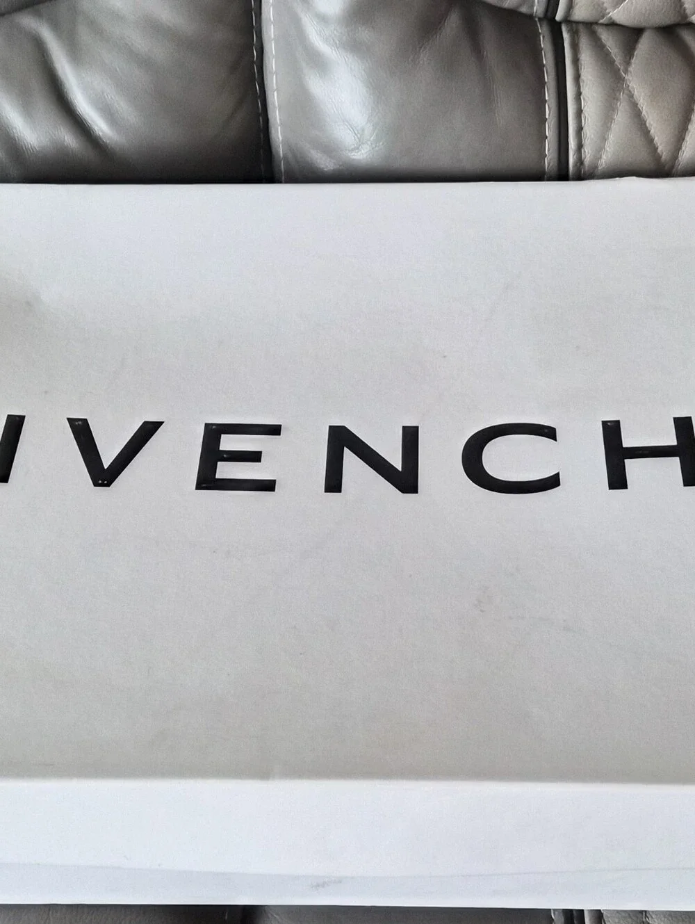 Givenchy Black Fur Platform Boots with Silver Hardware